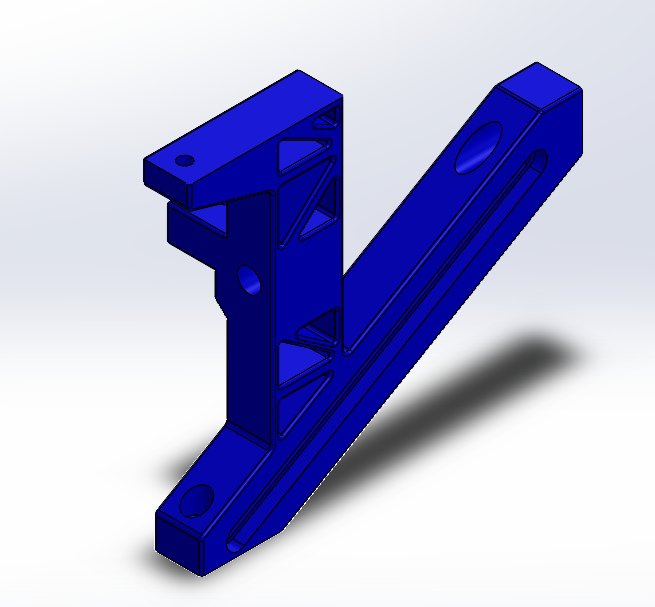 Front Right Locker Bracket Core XY