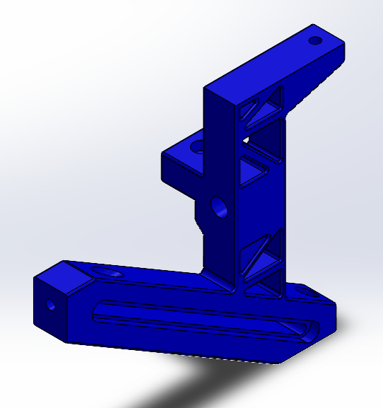 Front Left Locker Bracket Core XY