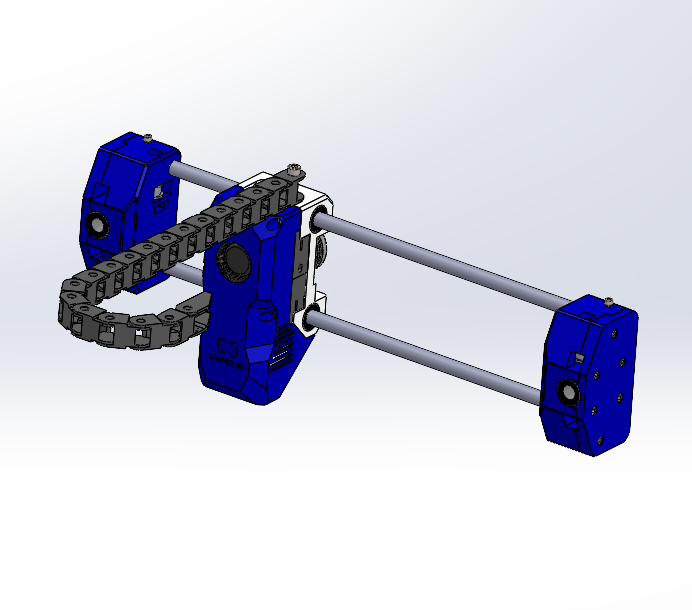 Assy Carriage Core XY assembly for Crafter M6 Crafter3D