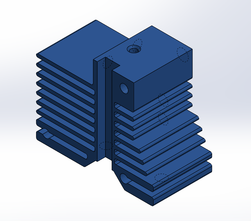 Print head heat sink