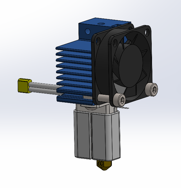 Assy Hot Print Head assembly for Crafter M6 Crafter3D