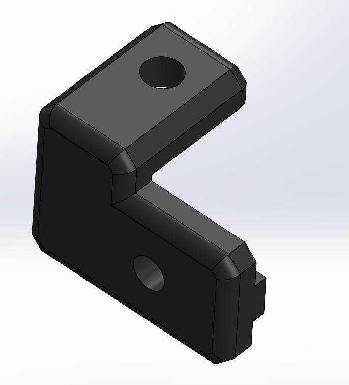 Sliding bracket Left Core XY