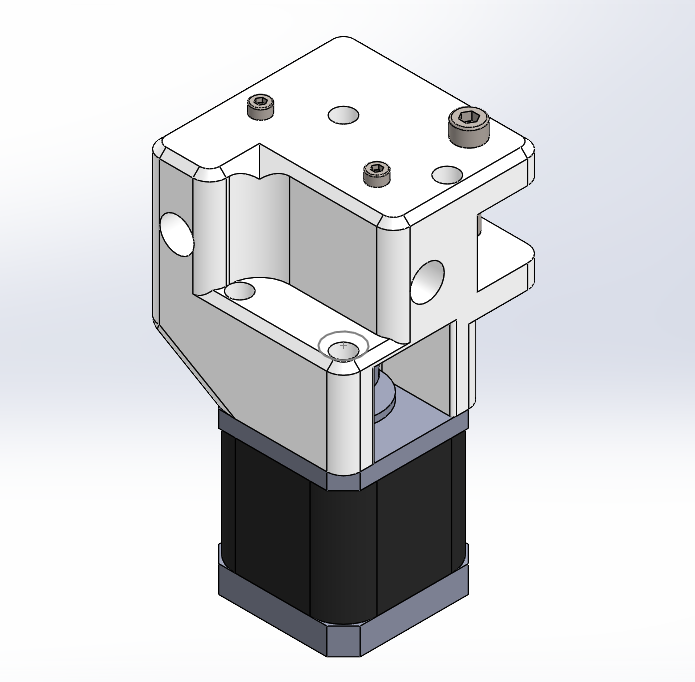 Assy Rear Bracket Corexy assembly for Crafter M6 Crafter3D