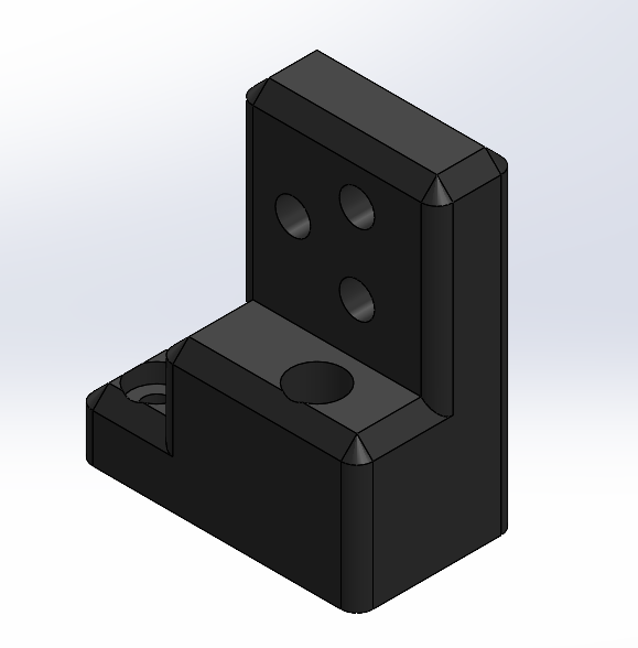 Bracket cable chain Core XY