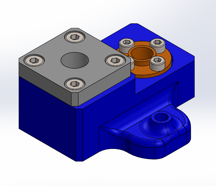 Assy Z Left Lifting Bracket assembly for Crafter M6 Crafter3D