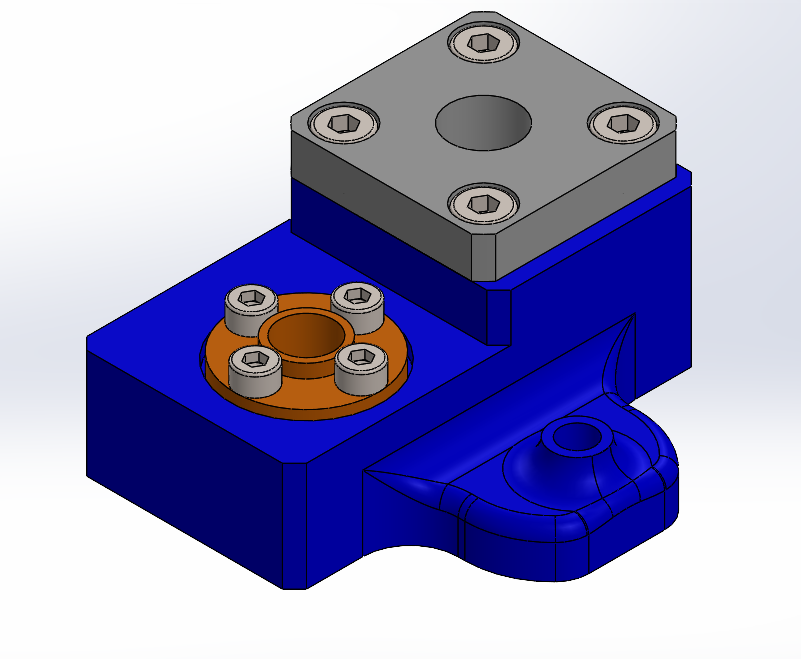 Assy Z Right Lifting Bracket assembly for Crafter M6 Crafter3D