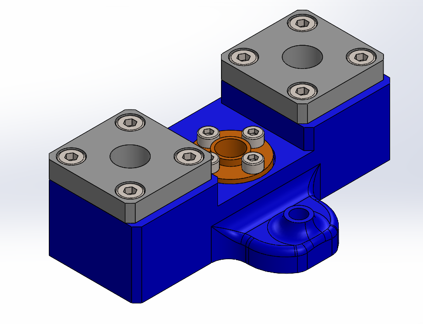 Assy Z Rear Lifting Bracket assembly for Crafter M6 Crafter3D