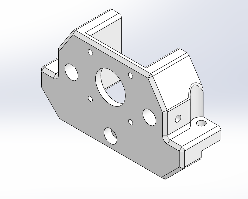 Bottom Rear bracket Z System