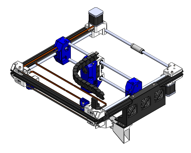 Assy Main Core XY assembly for Crafter M6 Crafter3D