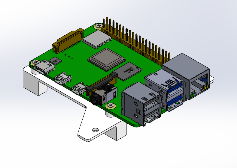 Assy Raspberry Pi assembly for Crafter M6 Crafter3D