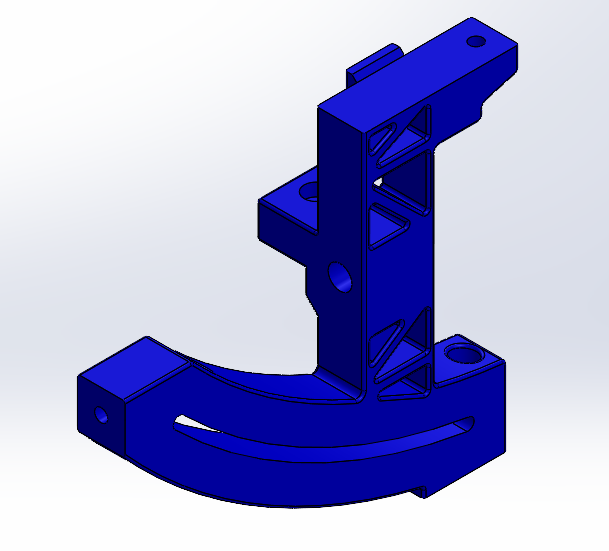 Front Left Locker Bracket Core XY