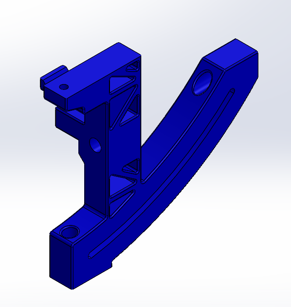 Front Right Locker Bracket Core XY