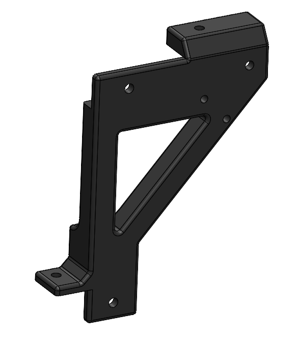 Bottom Left Locker Bracket Core XY