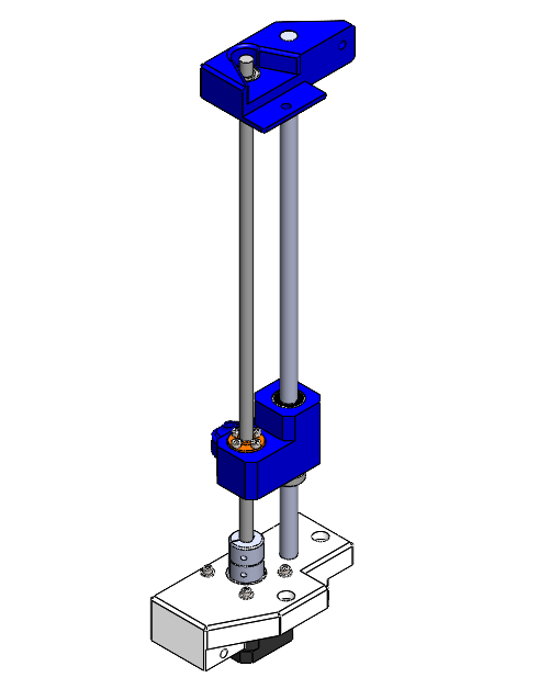 Assy Z Left System assembly for Crafter M6 Crafter3D