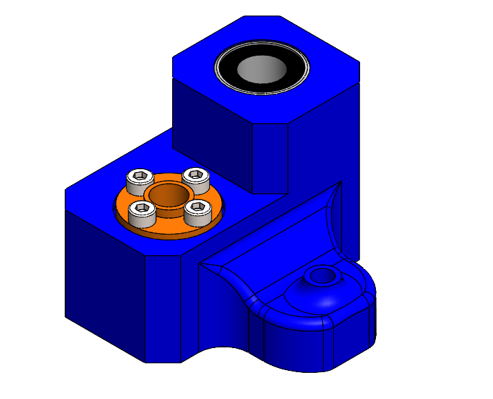 Assy Z Right Lifting Bracket assembly for Crafter M6 Crafter3D