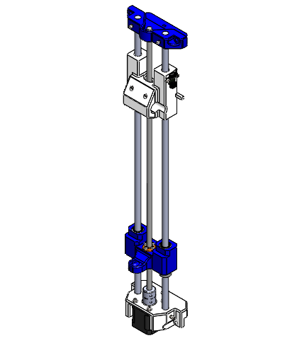 Assy Z Rear System assembly for Crafter M6 Crafter3D