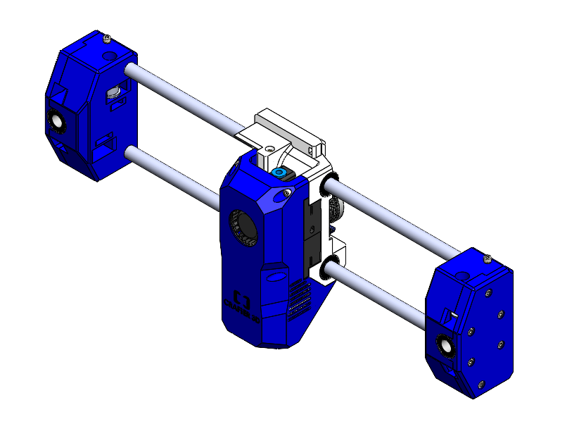 Assy Carriage Core XY assembly for Crafter M6 Crafter3D