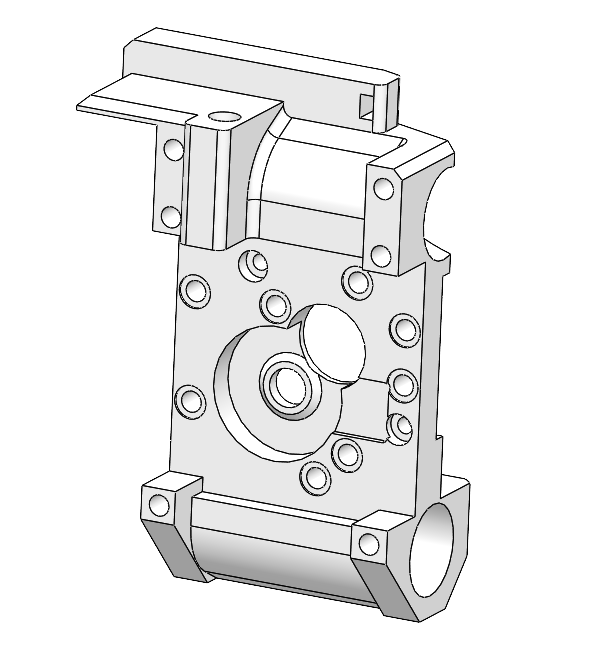 Print head main bracket