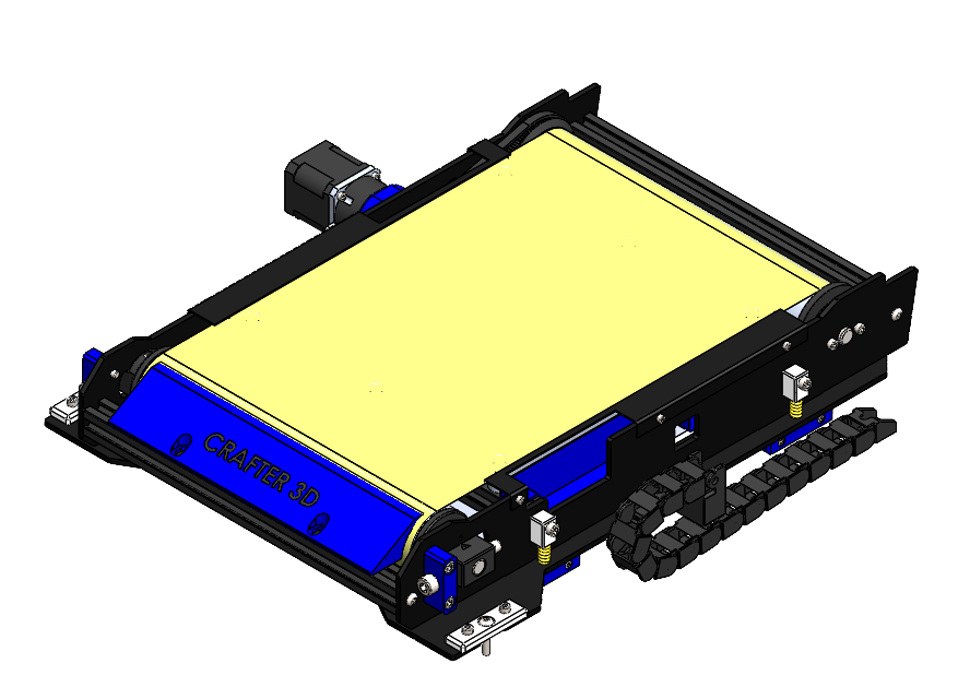Assy Main Print Belt assembly for Crafter M6 Crafter3D