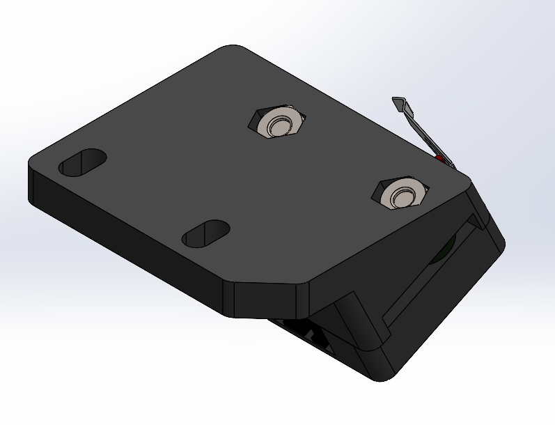Y End Stop Bracket assembly for Crafter M6 Crafter3D