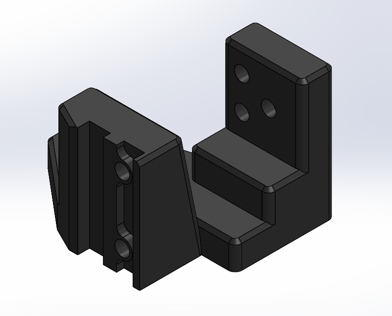 Bracket cable chain Core XY