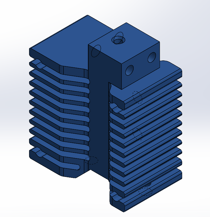 Print head heat sink