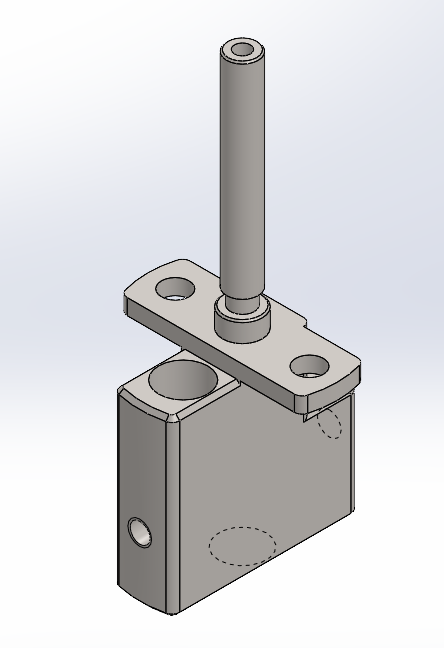 Print head heat block