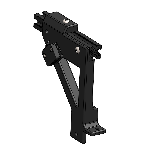 Assy Right 45 Degrees Frame assembly for Crafter M6 Crafter3D