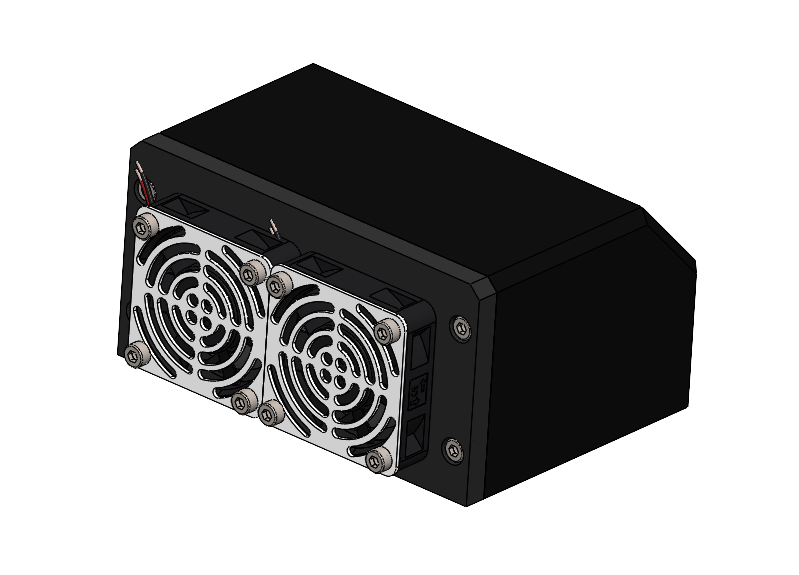 Assy Carbon Filter assembly for Crafter M6 Crafter3D