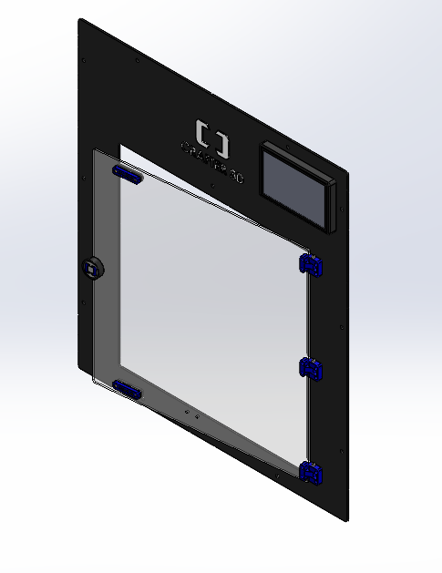 Assy Front Door Covers assembly for Crafter M6 Crafter3D