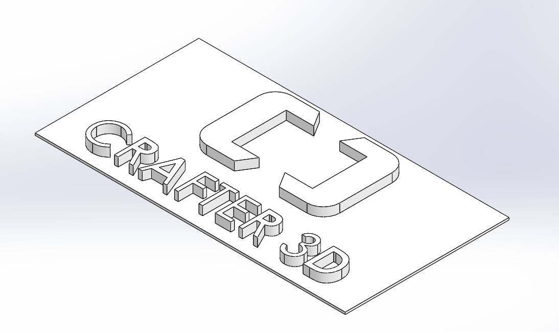 Crafter 3D front cover