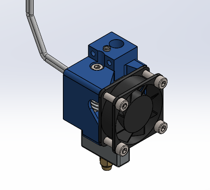 Assy Toolhead assembly for Crafter M6 Crafter3D