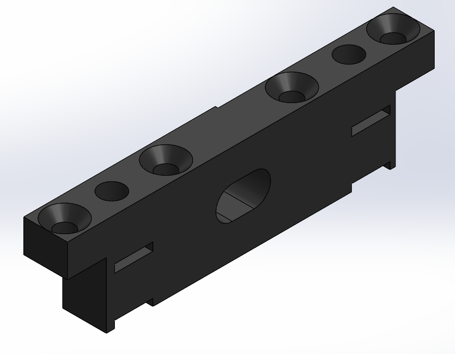 Print head belt trap Left